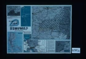 Germany and its approaches ...[Verso:] Newsmap