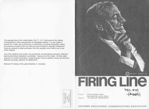 A Populist Manifesto