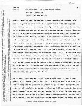 Do We Need Public Schools?