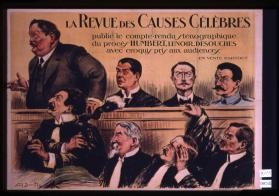 La Revue des causes celebres publie le compte-rendu stenographique du proces Humbert, Lenoir, Desouches, avec croquis pris aux audiences. En vente partout