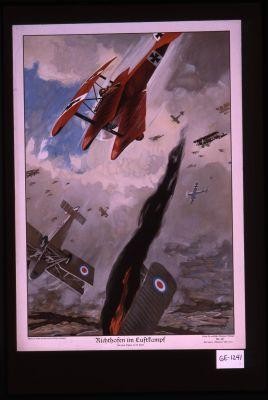 Richthofen im Luftkampf