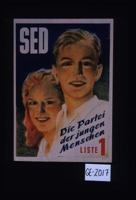 SED Die Partei der jungen Menschen. Liste 1