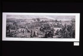 The Zulu war: the march to Ulundi - occupation of a military kraal by British troops