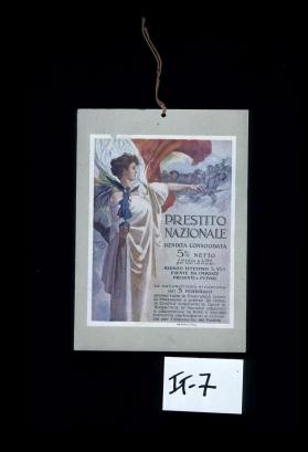 Prestito Nazionale. Rendita consolidata 5% netto ... reddito effettivo 5.55%