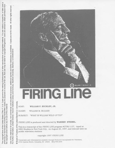 What Is William Weld Up To?