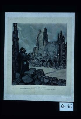 La reprise des affaires. Monsieur Baedeker prepare la nouvelle edition de son guide en France