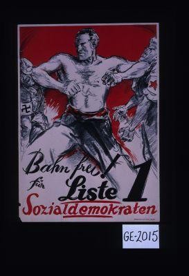 Bahn Frei fur Liste 1 Sozialdemokraten