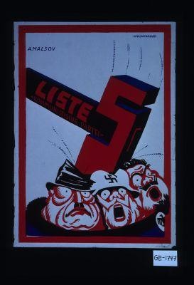 Liste 5 "Kommunistische Partei"