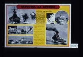 Aspectos da guerra. A armada real Britanica