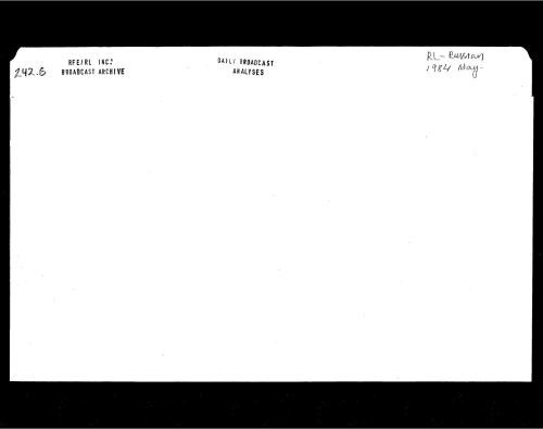 Radio Liberty Russian Service Daily Broadcast Analyses