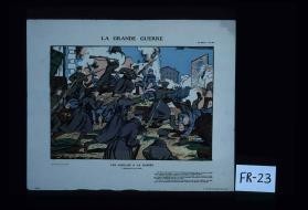 La grande guerre. Les Anglais a la bassee. L'heroisme de nos allies