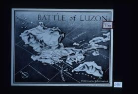 Battle of Luzon. For report documenting above map see TIME, January 5, 1942 issue