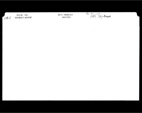 Radio Liberty Russian Service Daily Broadcast Analyses