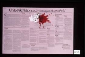 United Nations activities against apartheid