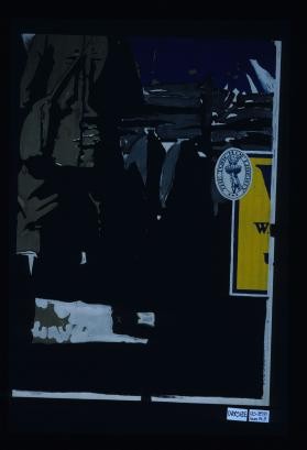 These boys are giving their lives will you lend your quarters? Torch of Liberty. W.S.S. war saving stamps issued by the United States Government