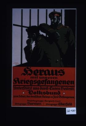 Heraus mit unseren Kriegsgefangenen. Unterschutzt uns durch Euren Beitritt