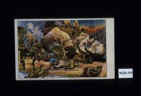 Nashi doblestnyia voiska presleduiut avstriitsev ko L'vovu