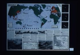 Newsmap ... [Verso:] Italian Navy uniforms and insignia