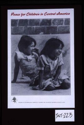 Peace for Children in Central America