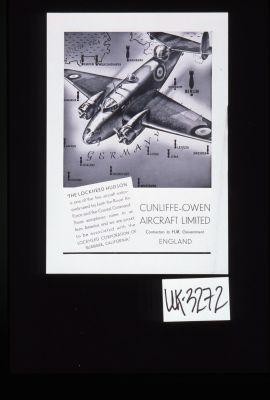 The Lockheed Hudson is one of the fine aircraft extensively used by both the Royal Air Force and the Coastal Command