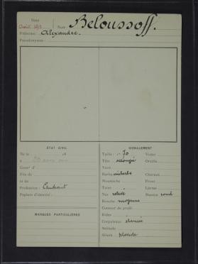 Beloussoff, Alexandre