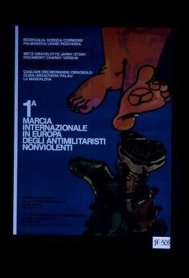 1a. marcia internazionale in Europa degli antimilitaristi nonviolenti