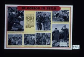 De oorlog in beeld. ... Het verloop kan het best worden nagegaan door de gangen van Groot-Britannie's energieken minister-president