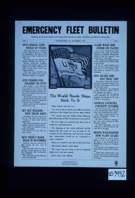 Give pennies for soldiers on duty ... Best week's mark made in November