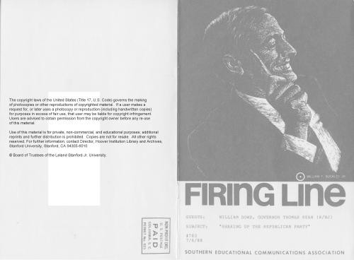 Shaking Up the Republican Party