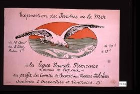 Exposition des peintres de la mer, du 16 avril au 5 mai, de 10 h a 17 h, entree 1 fr, a la Ligue navale francaise, 4 avenue de l'Opera 4, au profit des Comites de secours aux marins mobilises