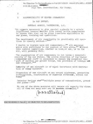 Responsibility of higher commanders in war effort