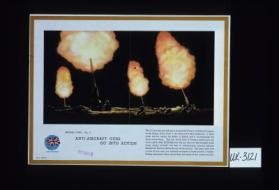 British guns: No. 2. Anti-aircraft guns go into action