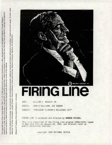 President Clinton's Religious Left