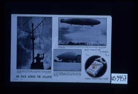 Air race across the Atlantic. "Sunny Virginia's gift