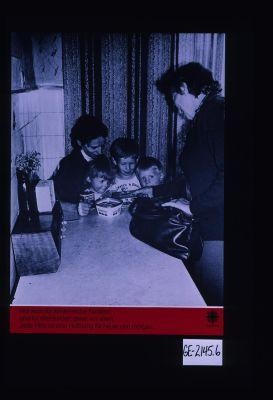 Not auch fur kinderreiche Familien und fur Kleinkinder, diese vor allem. Jede Hilfe ist eine Hoffnung fur heute und morgen