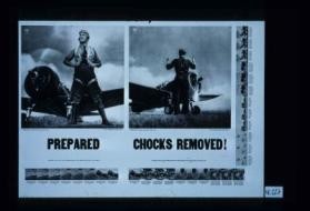 Prepared - chocks removed!