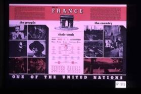 This is France ... the people ... their work ... the country ... One of the United Nations