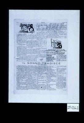 Libecciata ... Sfumature ... Il sonno tradisce