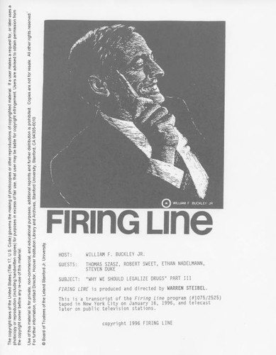 Why We Should Legalize Drugs: Part III