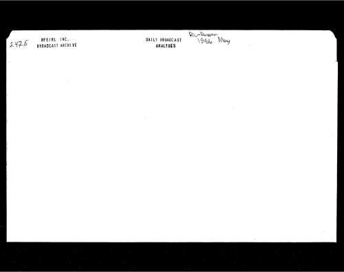 Radio Liberty Russian Service Daily Broadcast Analyses