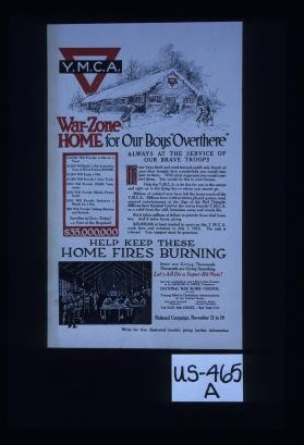 War-zone home for our boys "over there"