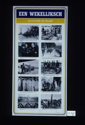Een wekelijksch overzicht in beeld