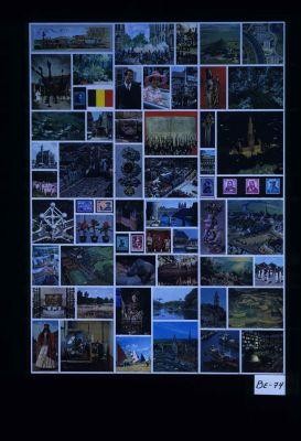 Poster of Belgian scenes