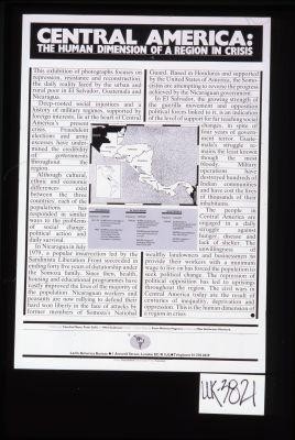 Central America: the human dimension of a region in crisis