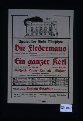 Theater der Stadt Warschau: Die Fledermaus