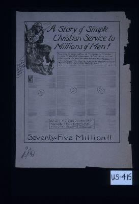 A story of simple Christian service to millions ofmen! ... Do all you can - whereever you can - for everyone you can - always! ... Seventy-five million