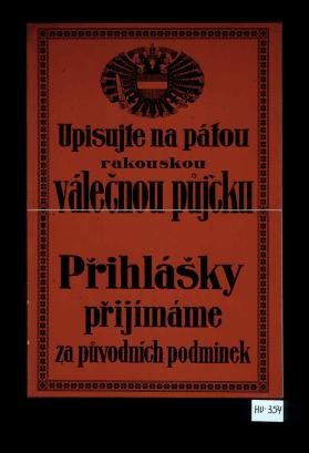 Upisujte na palou rakouskou valecnou pujcku, prihlasky prijimame za puvodnich podminek