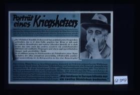 Portrat eines Kriegshetzers. Mister Knox ... "Die Landung in Europa konnte nur ein zweites Dunkirchen bedeuten"