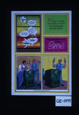 Wenn zwei fur eine Sache streiten, freut sich nicht nur der Dritte. Wo geknobelt wird, fehlen Spane