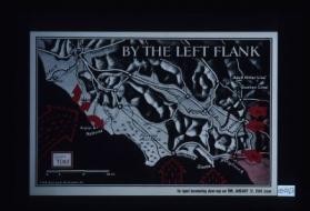 By the left flank